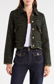 JASON WU Tweed Jean Jacket