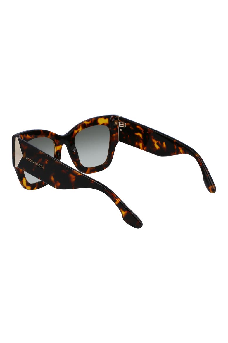 51mm Butterfly Sunglasses, Alternate, color, DARK HAVANA