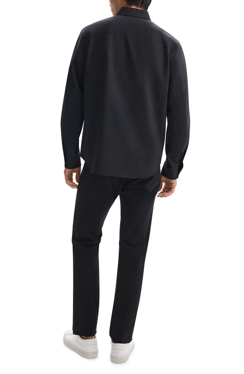 Theory Garvin Stretch Wool Button-Up Shirt Jacket, Alternate, color, 