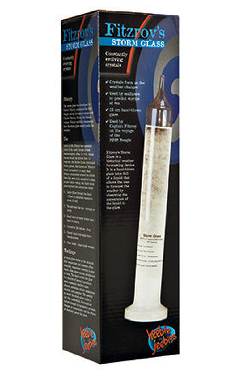 Heebie Jeebies Fitzroy's Storm Glass, Alternate, color, Clear