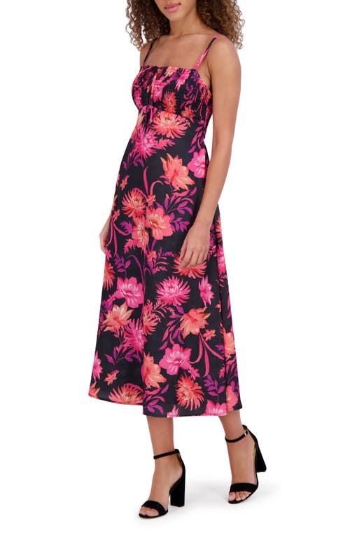Kensie Smocked Bust Midi Sundress
