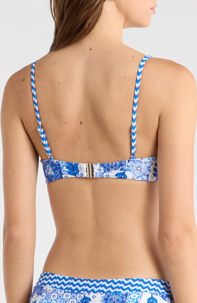 Ramy Brook Mona Underwire Bikini Top, Alternate, color, Ocean Combo