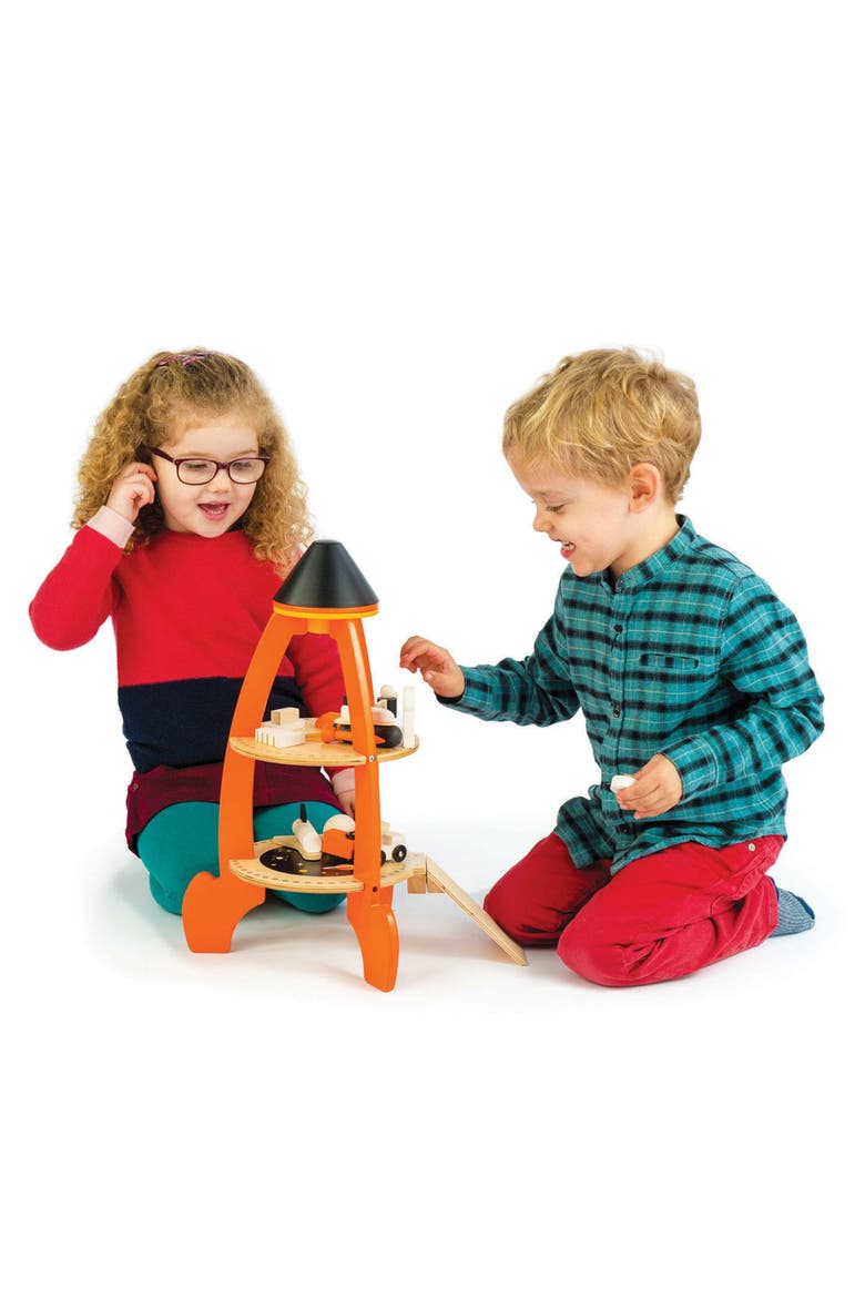 Cosmic Rocket Playset, Alternate, color, ORANGE
