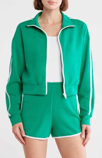 RDI Contrast Trim Knit Full Zip Jacket