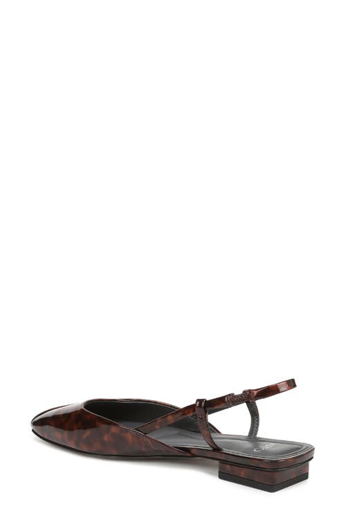Sarto By Franco Sarto Telica Slingback Flat In Brown