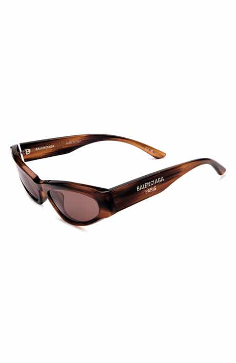 58mm Polarized Cat Eye Sunglasses