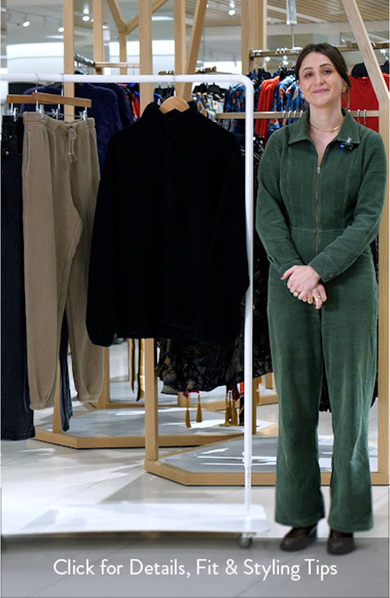 Brushed Half Zip Pullover, sales video thumbnail