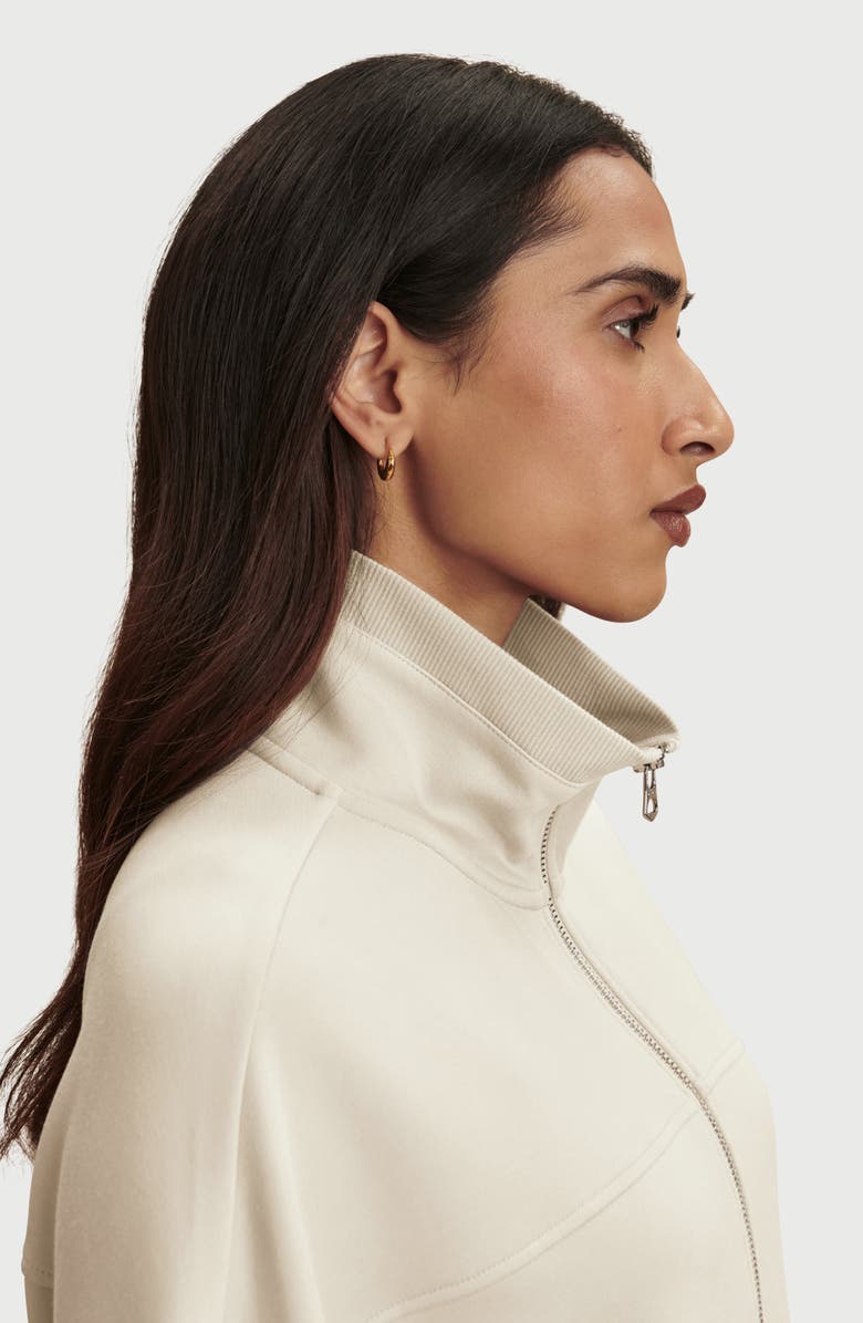 Varley Kayleight Half Zip Sweatshirt, Alternate, color, Pristine