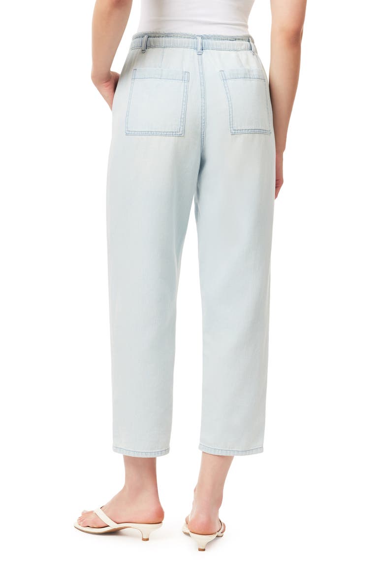 Drapey Barrel Leg Pants, Alternate, color, SALTWATER