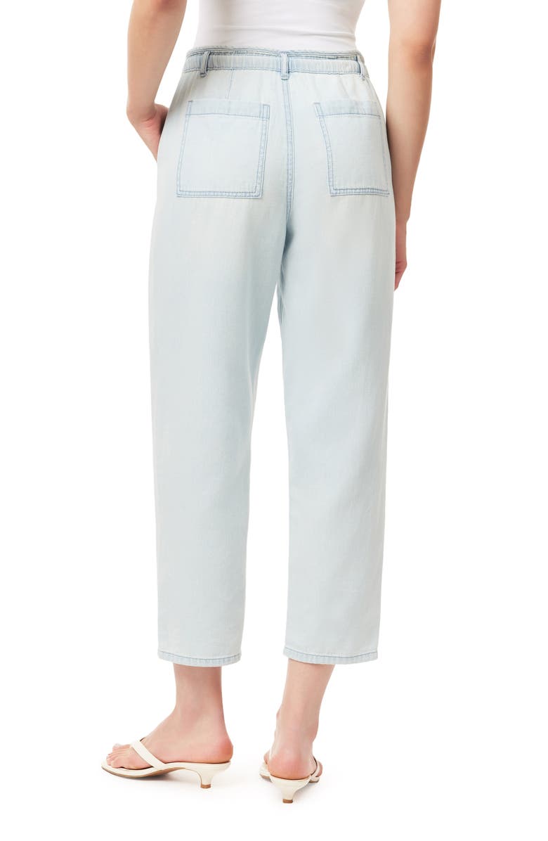Kensie Drapey Barrel Leg Pants, Alternate, color, Saltwater