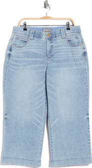 Democracy Wide Leg Crop Jeans