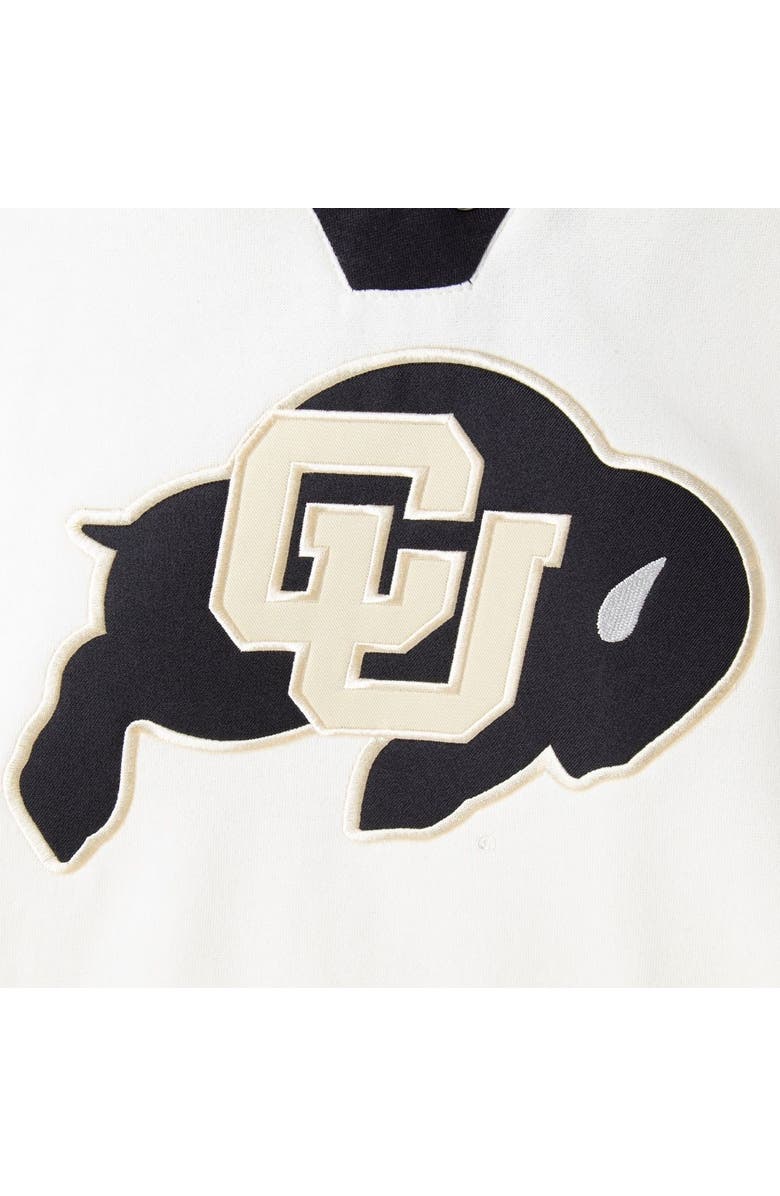 COLOSSEUM Men's Colosseum Cream Colorado Buffaloes 2.0 Lace-Up Hoodie, Alternate, color, Cream
