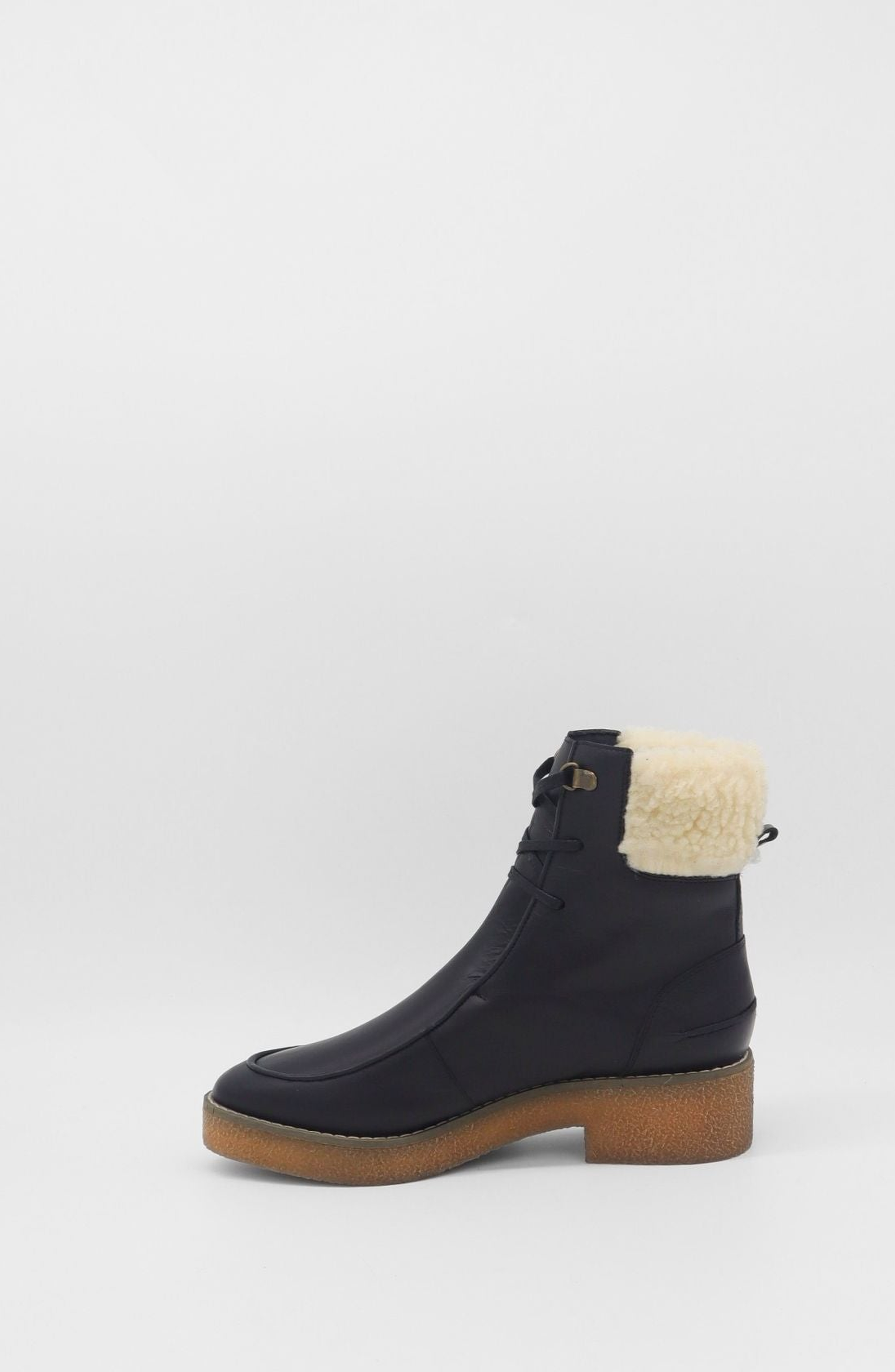 STIVALI NEW YORK Vetta Ankle Boots, Alternate, color, Black Leather