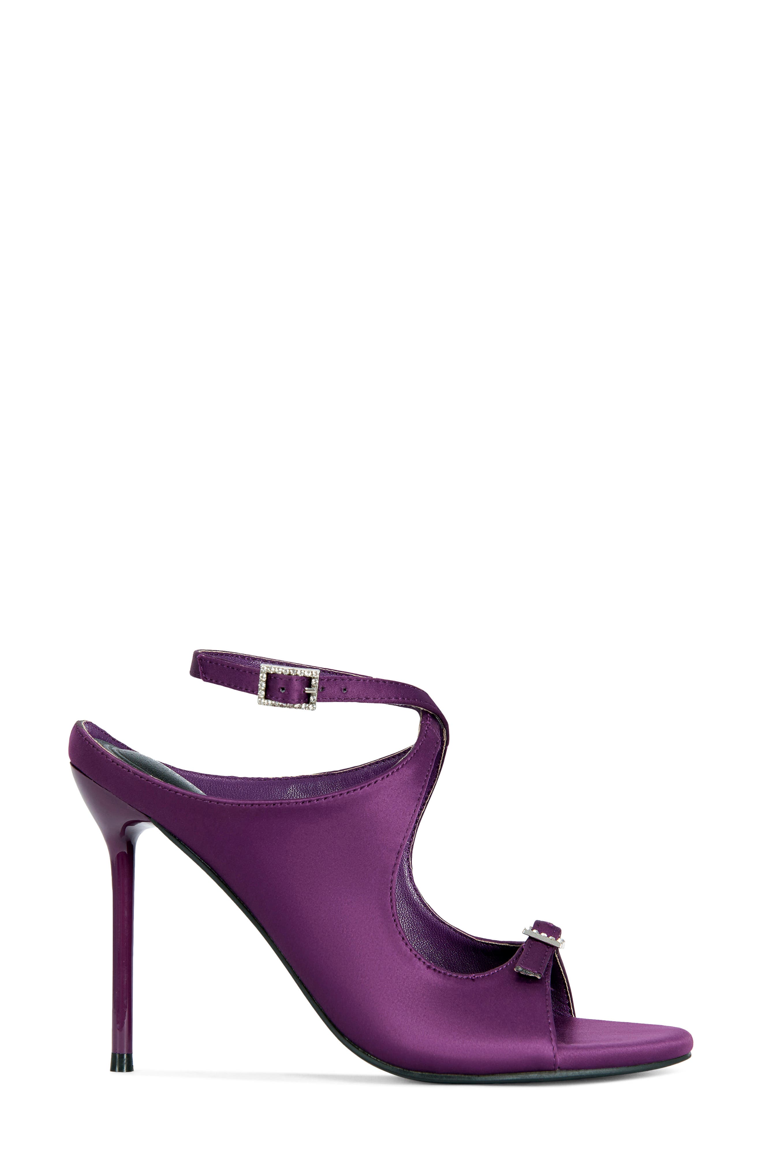 Quiet Open Toe Sandal, Alternate, color, PURPLE