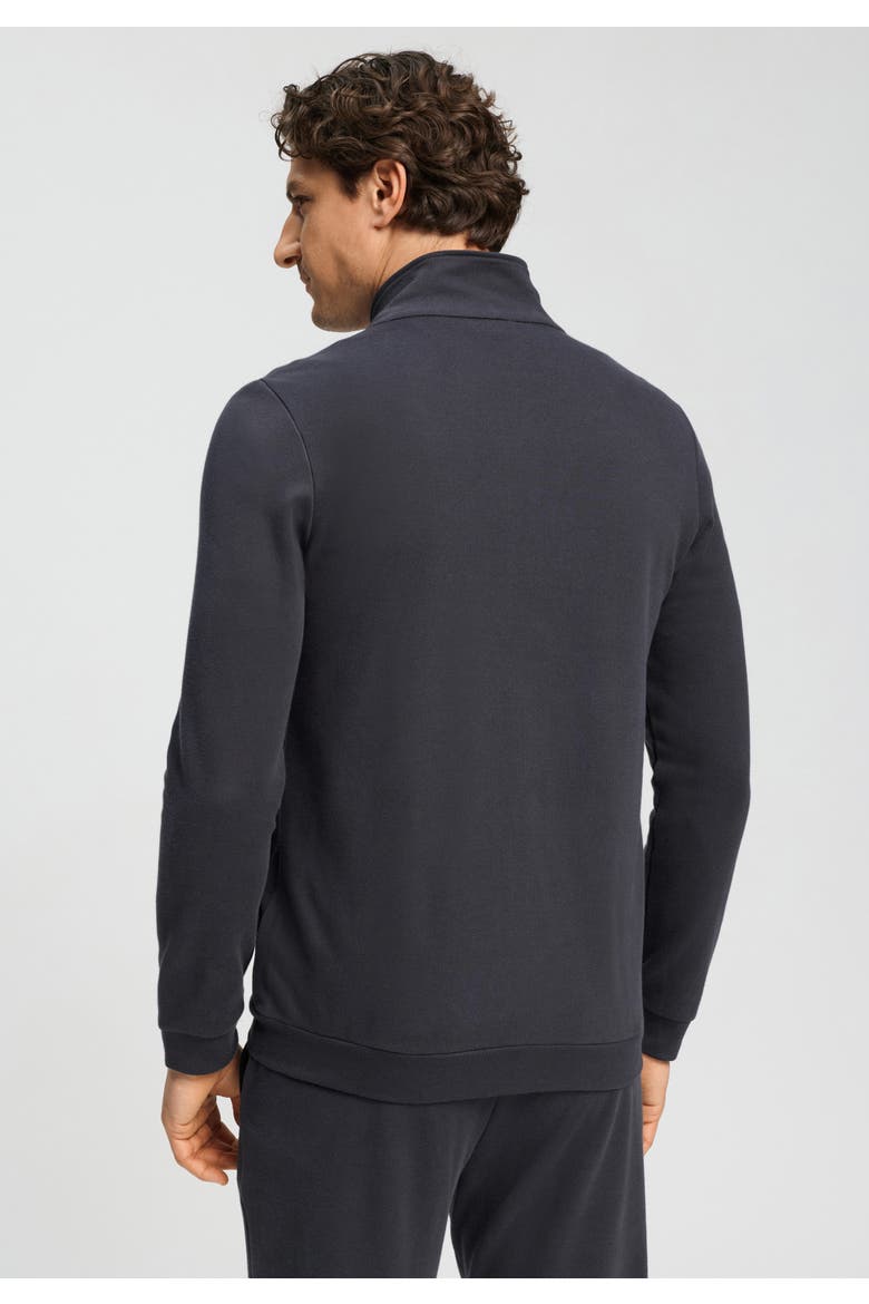 Travelwear Cotton Blend Zip-Up Jacket, Alternate, color, Smokey Charcoal
