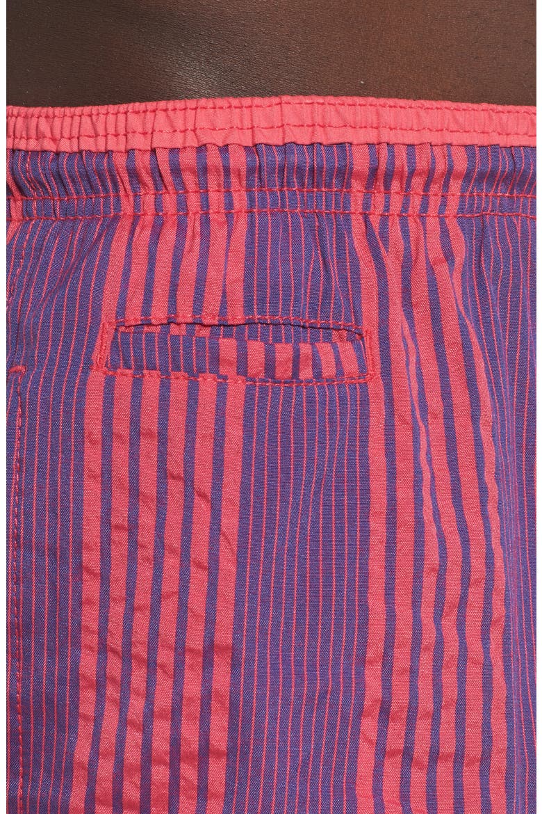 Premium Sano Swim Trunks, Alternate, color, TWILIGHT/ BRIGHT CORAL