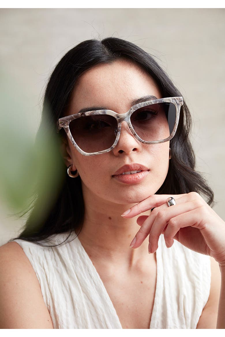 Bella Polarized Sunglasses, Alternate, color, Oyster