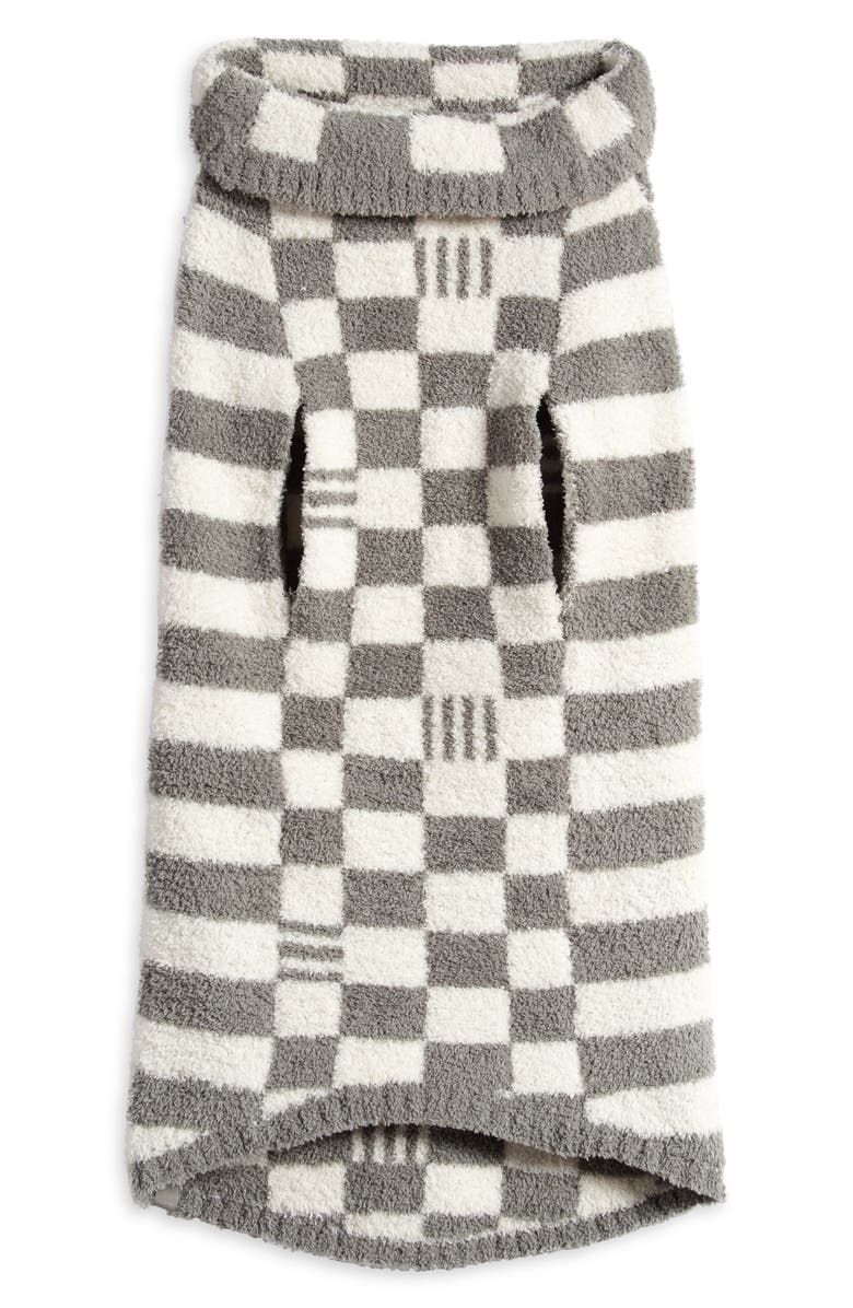 Barefoot Dreams<sup>®</sup> CozyChic<sup>®</sup> Checks & Stripes Pet Sweater, Main, color,