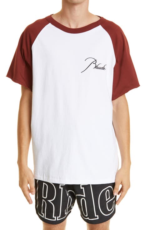 Logo Raglan Cotton T-Shirt