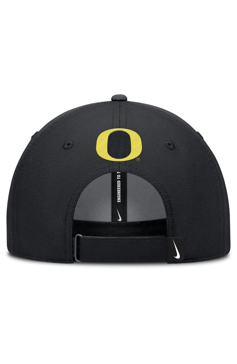 Nike Men's Nike Black Oregon Ducks Club Prep Performance Adjustable Hat, Alternate, color,