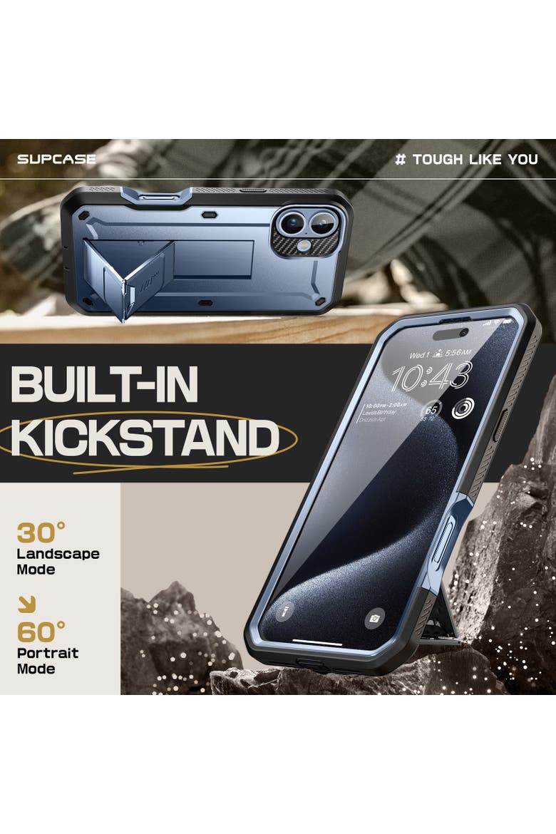 iPhone 16 6.1 inch Unicorn Beetle PRO Rugged Case, Alternate, color, Tilt