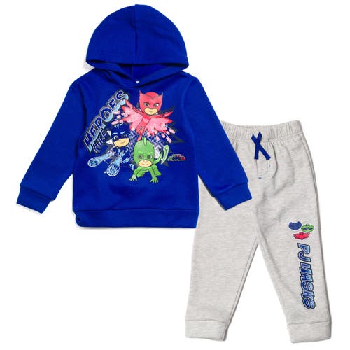 Pj Masks Fleece Hoodie & Pants Set In Multi