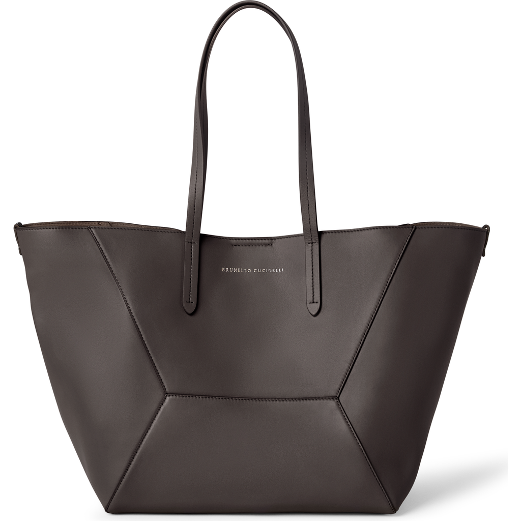 Brunello Cucinelli Calfskin Bc Duo Bag