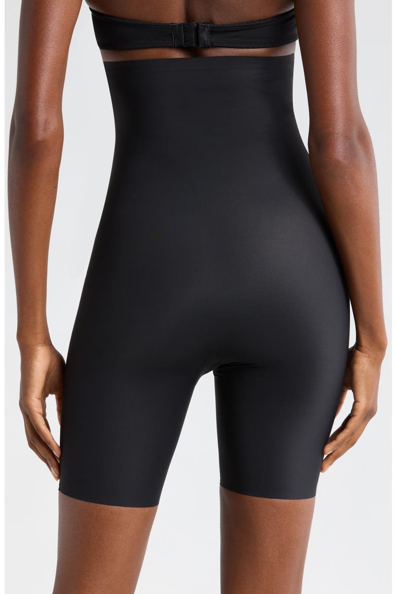 Maxi Sexy High-Bermuda Shaping Shorts, Alternate, color, BLACK