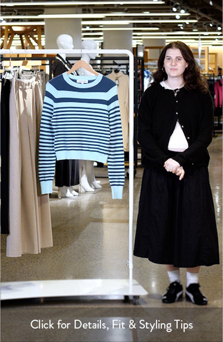 The Manny Stripe Cotton Sweater, sales video thumbnail