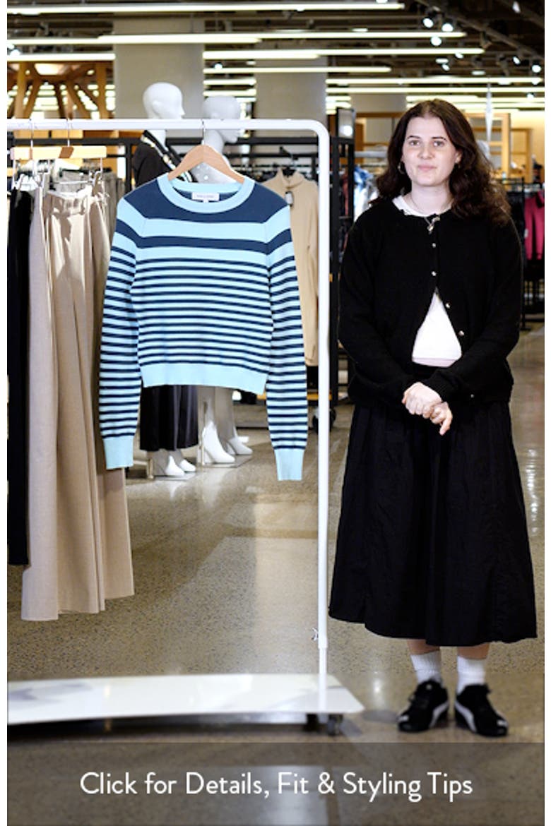The Manny Stripe Cotton Sweater video
