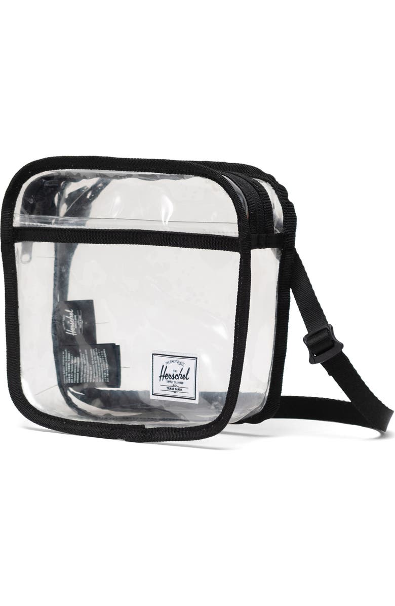 Herschel Supply Co. Classic Clear Crossbody Bag, Alternate, color, Black