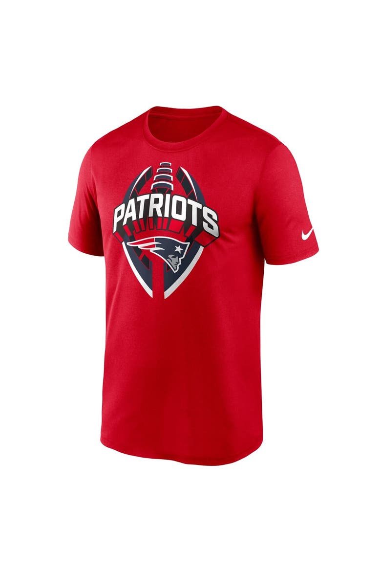 Men's Nike Red New England Patriots Legend Icon Performance T-Shirt, Alternate, color, Red