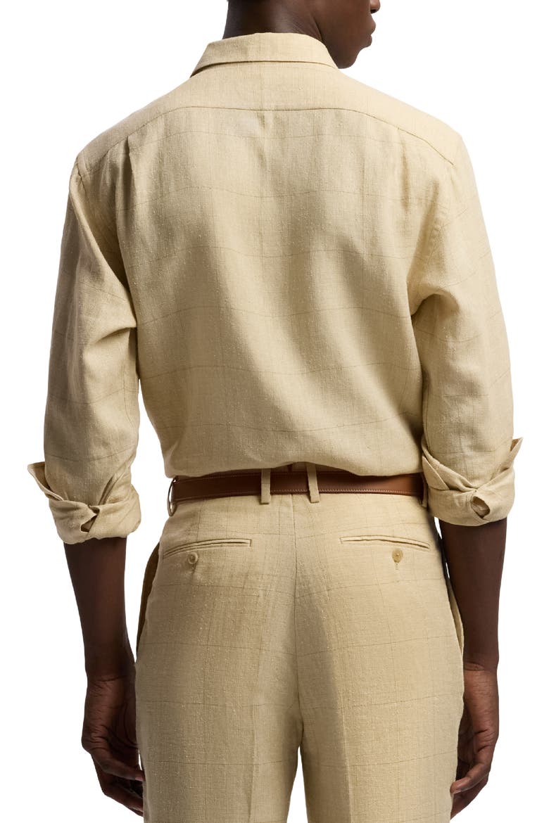 Windowpane Shirt, Alternate, color, CLASSIC TAN
