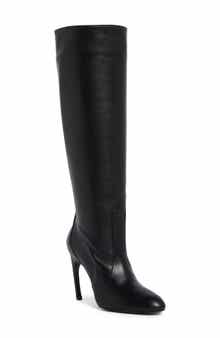 Leather Slouch Boot