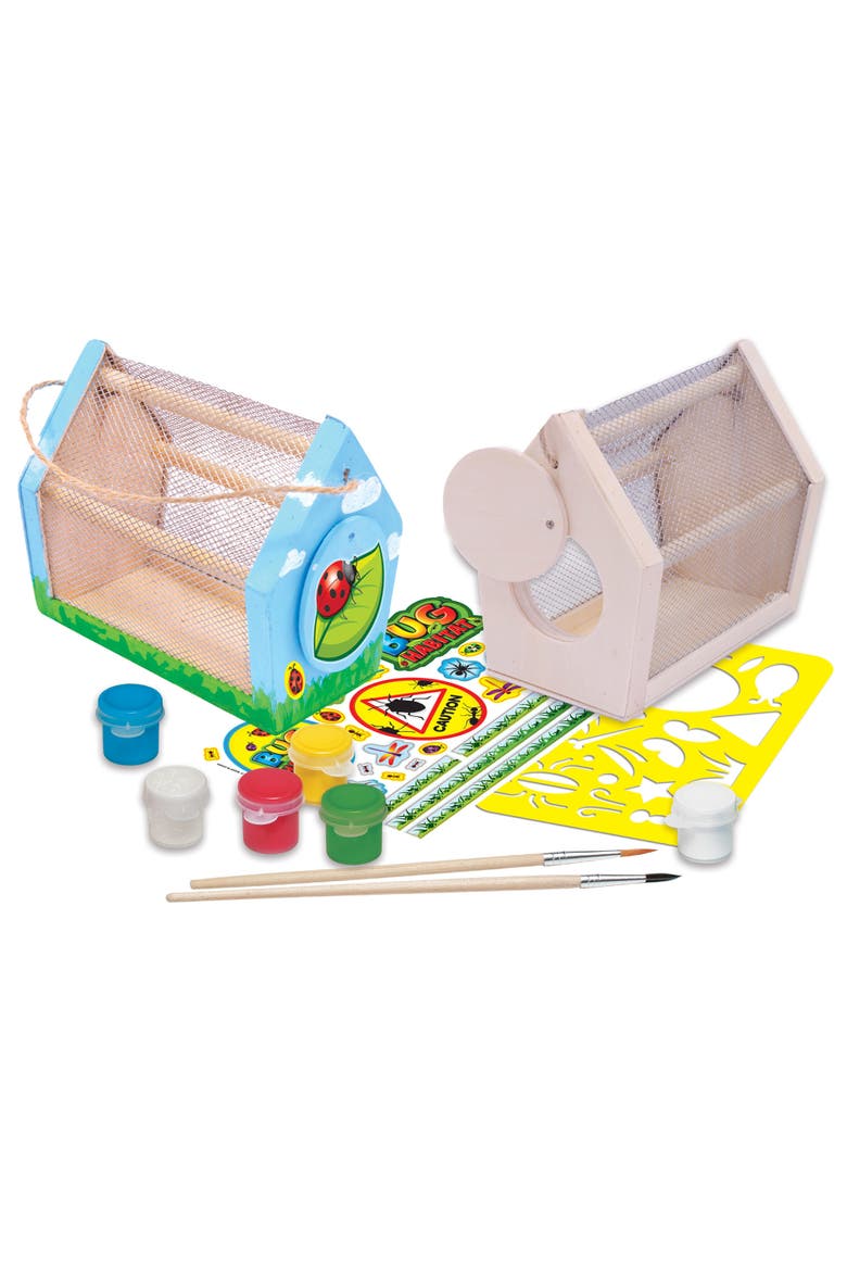 Bug Habitat Wood Craft & Paint Kit, Alternate, color, Multicolor