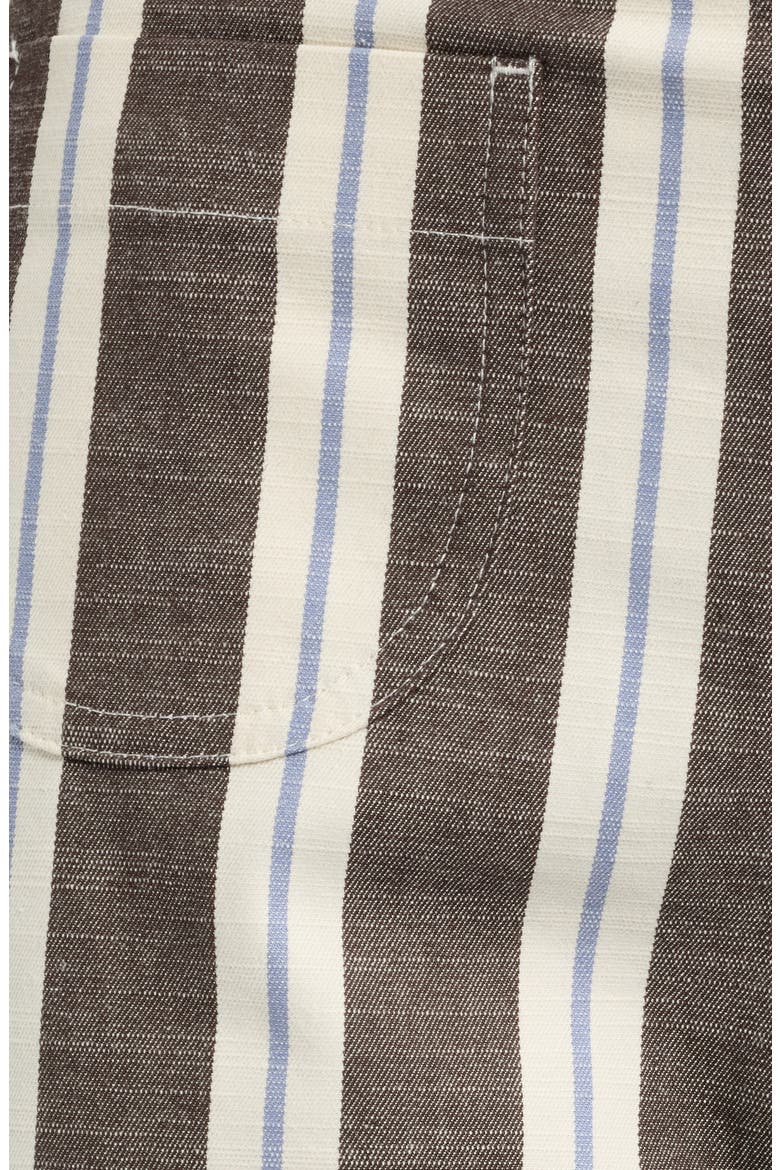 Mindy Stripe Straight Leg Pants, Alternate, color, ANNE STRIPE CHOCOLA