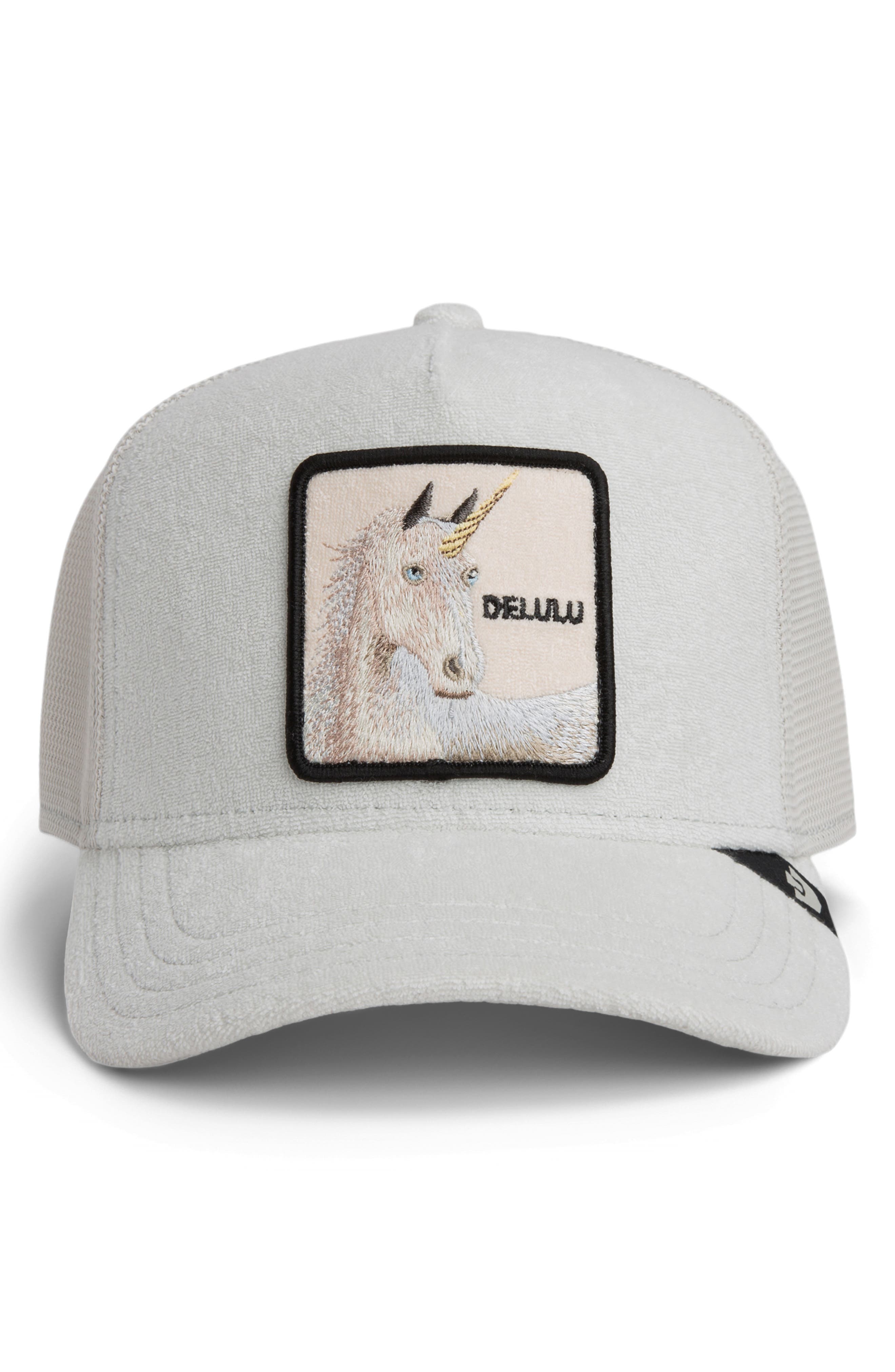 Unicorn Patch Snapback Trucker Hat (Men) | Nordstrom