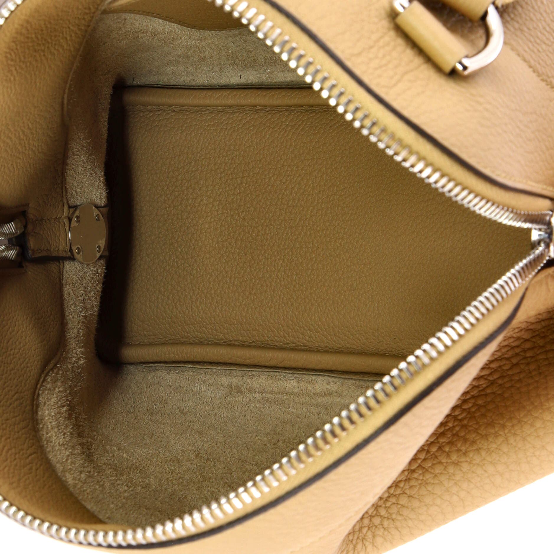 Pre-Owned Hermes Bolide Messenger Bag Togo, Alternate, color, Poussiere