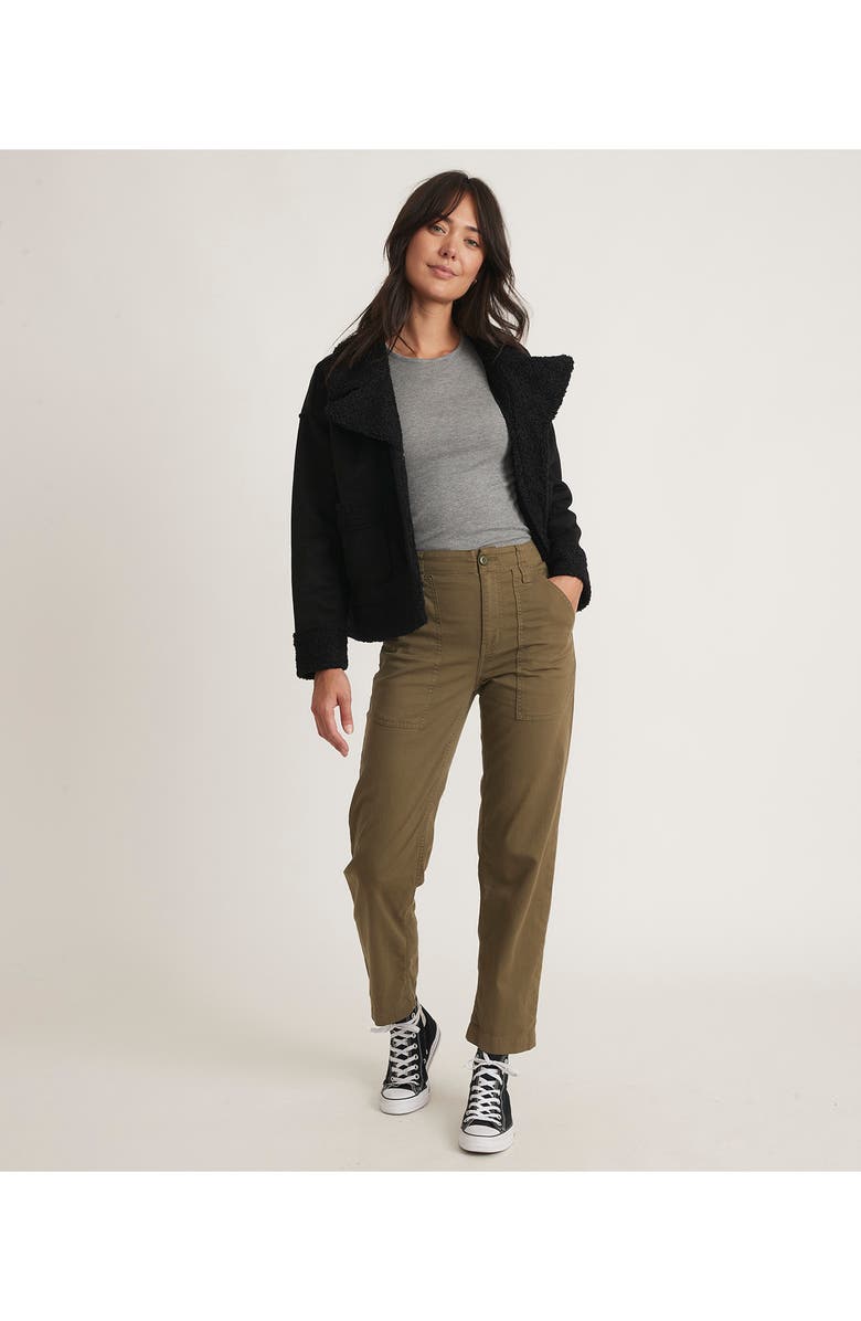 Marine Layer Faux Shearling Jacket, Alternate, color, Tbd