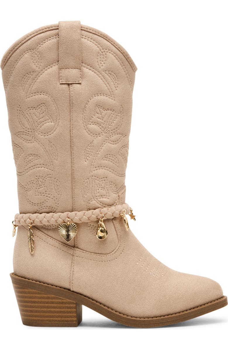 Steve Madden Kids' Jleana Western Boot, Alternate, color, Sand