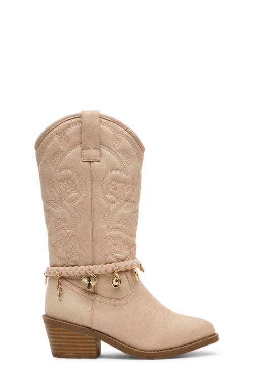 Steve Madden Kids' Jleana Western Boot In Brown