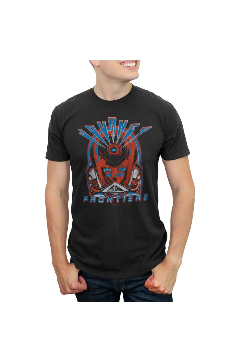 Men's Journey Retro Frontiers Symbol  Graphic T-Shirt, Main, color, Black