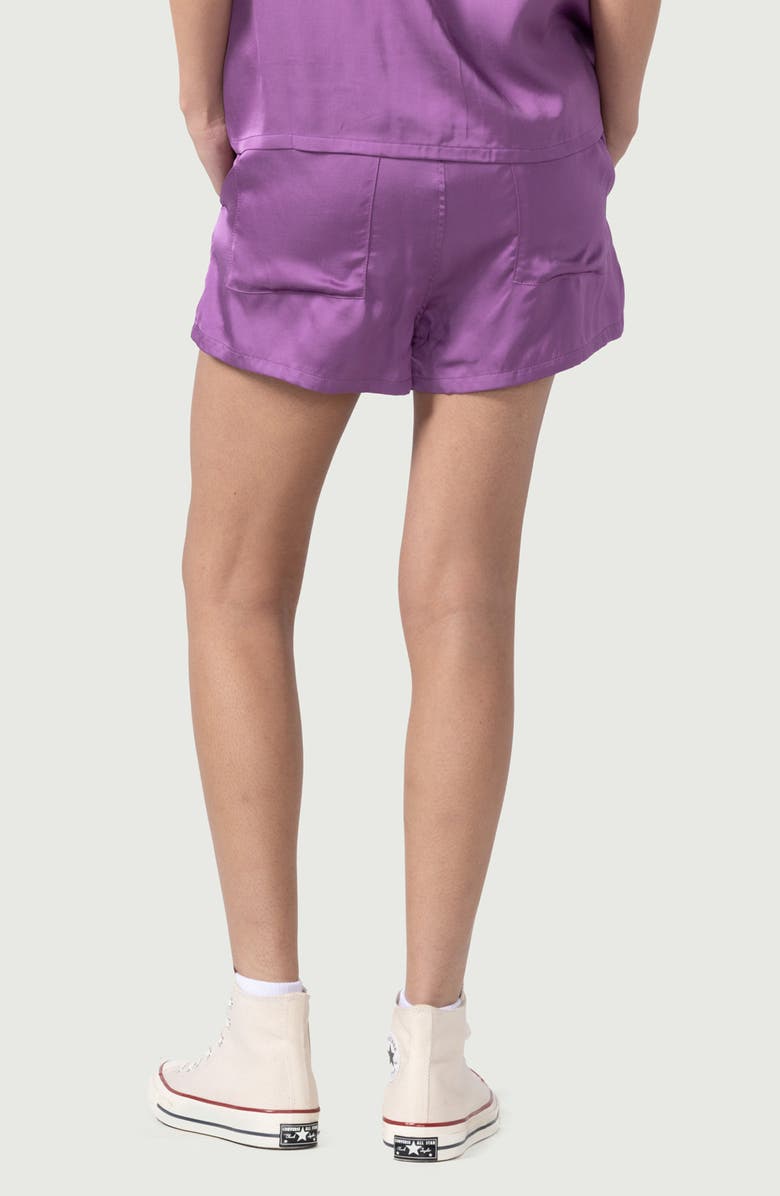 HONOR THE GIFT Drawstring Shorts, Alternate, color, Purple