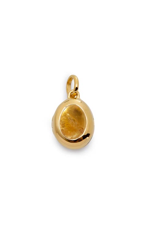 Birthstone Locket Pendant