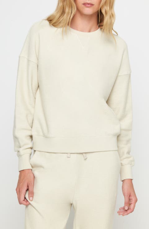 Andi Waffle Fleece Sweatshirt