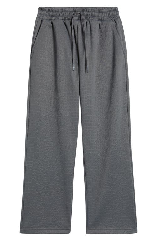 Santo Studio Uno Texture Sweatpants In Gray