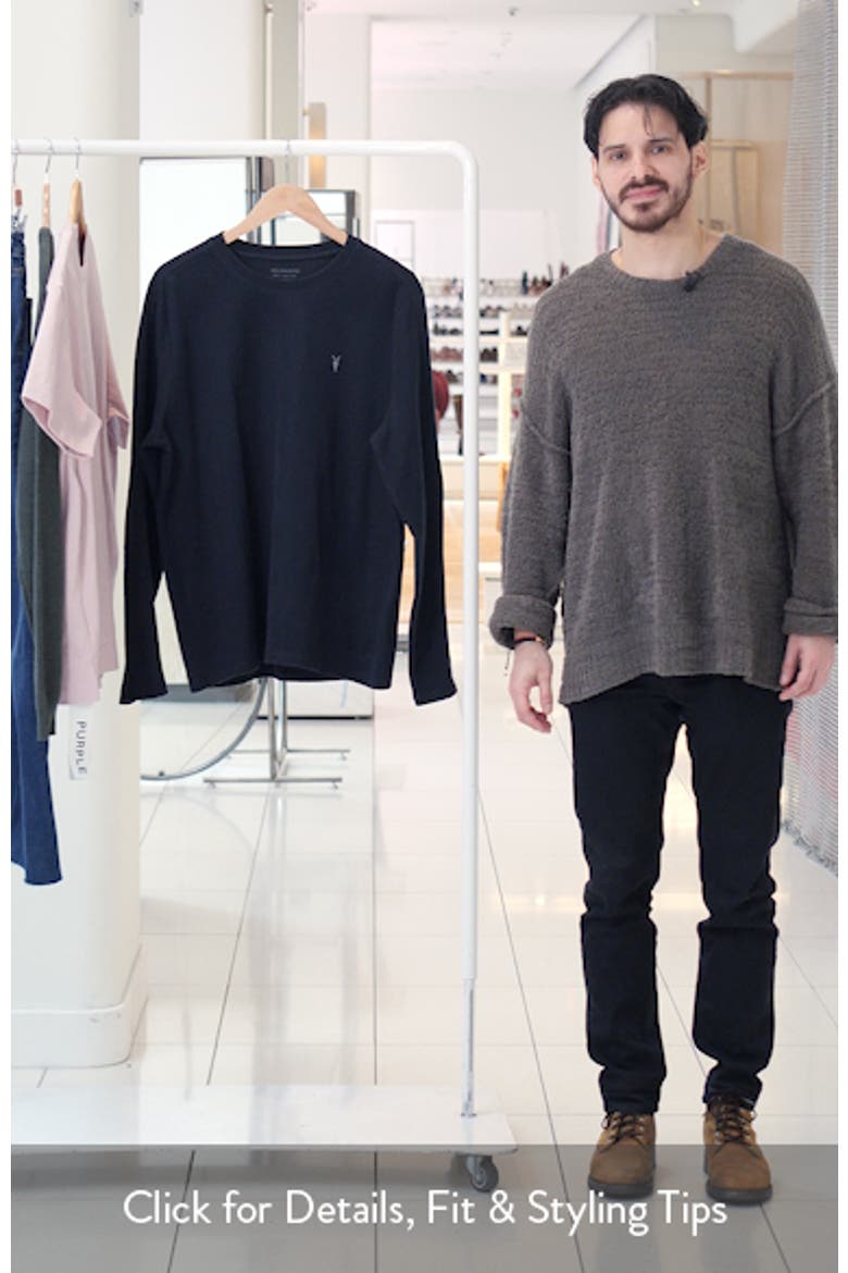 Rowe Long Sleeve Waffle Knit T-Shirt (Men) | Nordstrom