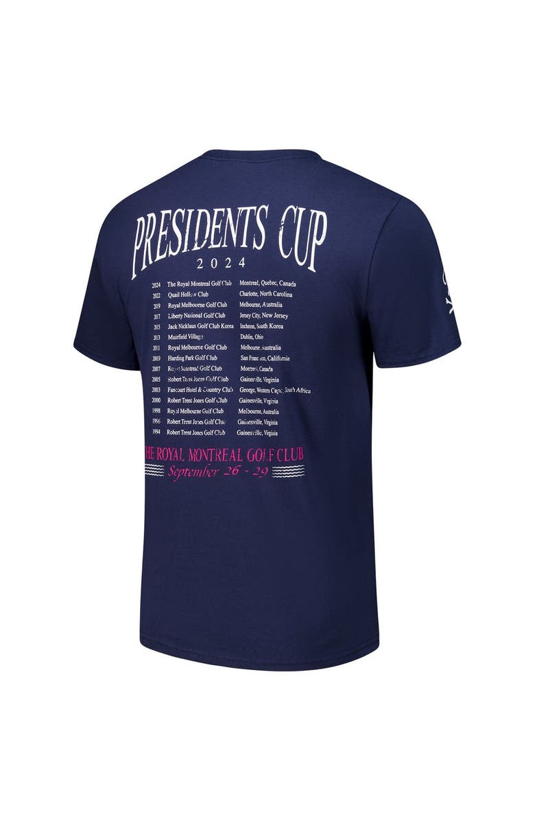 BARSTOOL GOLF Men's Barstool Golf Navy 2024 Presidents Cup Event T-Shirt, Alternate, color, 