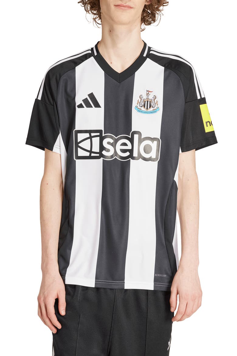 Newcastle United 24/25 AEROREADY Jersey, Main, color, BLACK/ WHITE/ ONIX