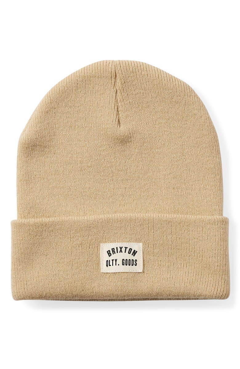 Brixton Woodburn Watch Cap Beanie, Main, color, Biscotti